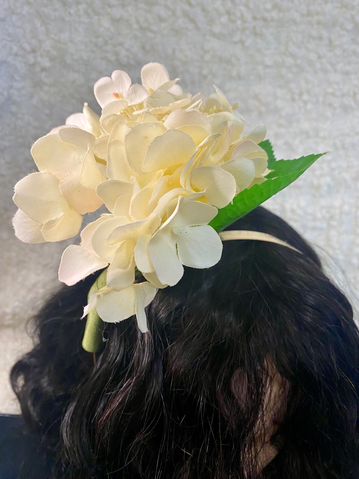 Hydrangea Handmade Headband